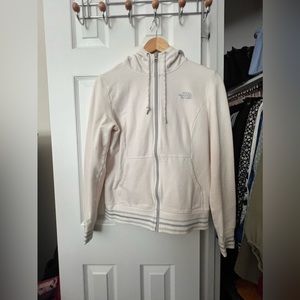 North Face White Hoodie, Size M